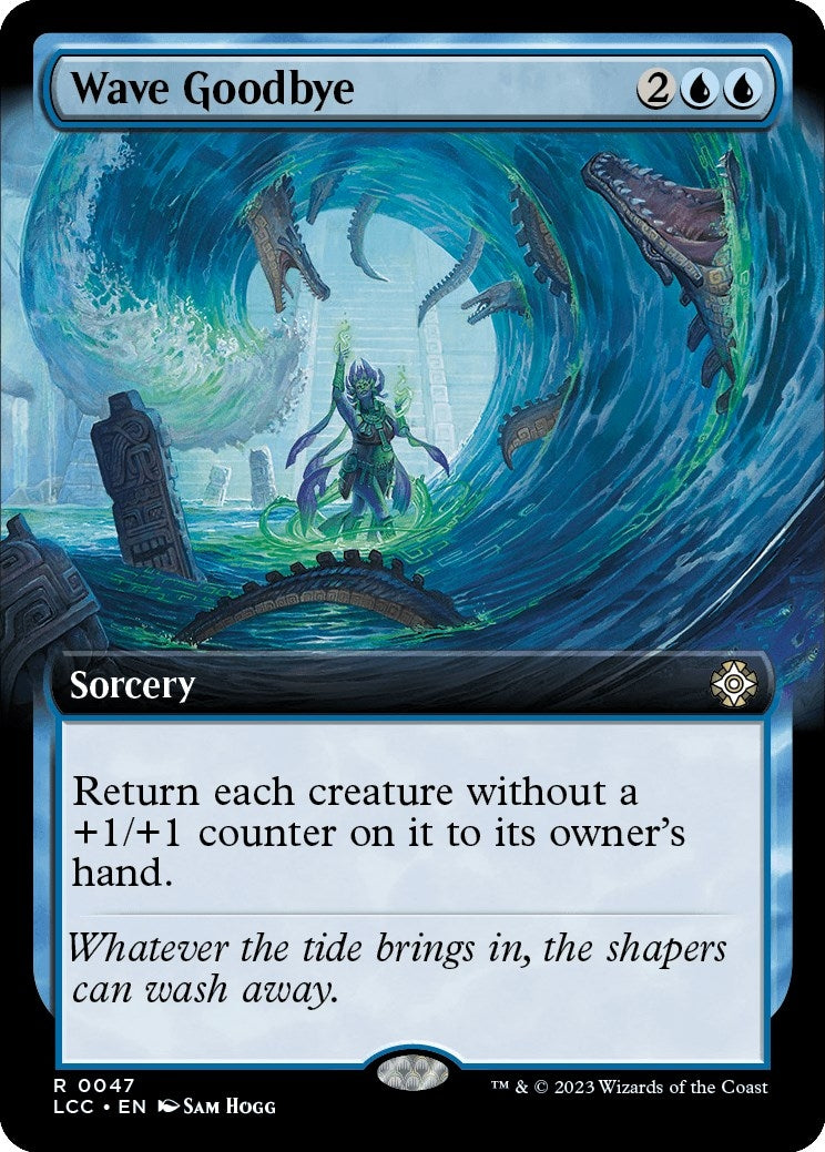 Wave Goodbye (Extended Art) (47) (Commander: The Lost Caverns of Ixalan)