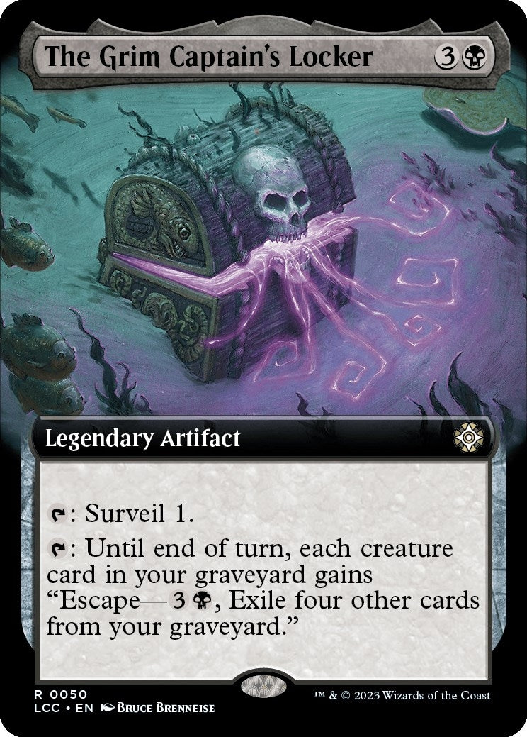 The Grim Captain's Locker (Extended Art) (50) (Commander: The Lost Caverns of Ixalan)