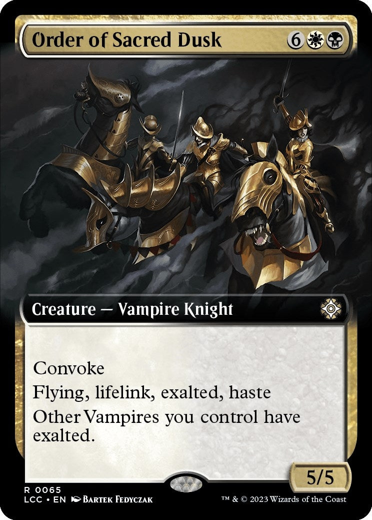 Order of Sacred Dusk (Extended Art) (65) (Commander: The Lost Caverns of Ixalan)