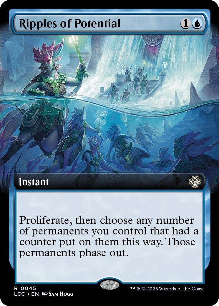 Ripples of Potential (Extended Art) (45) (Commander: The Lost Caverns of Ixalan)