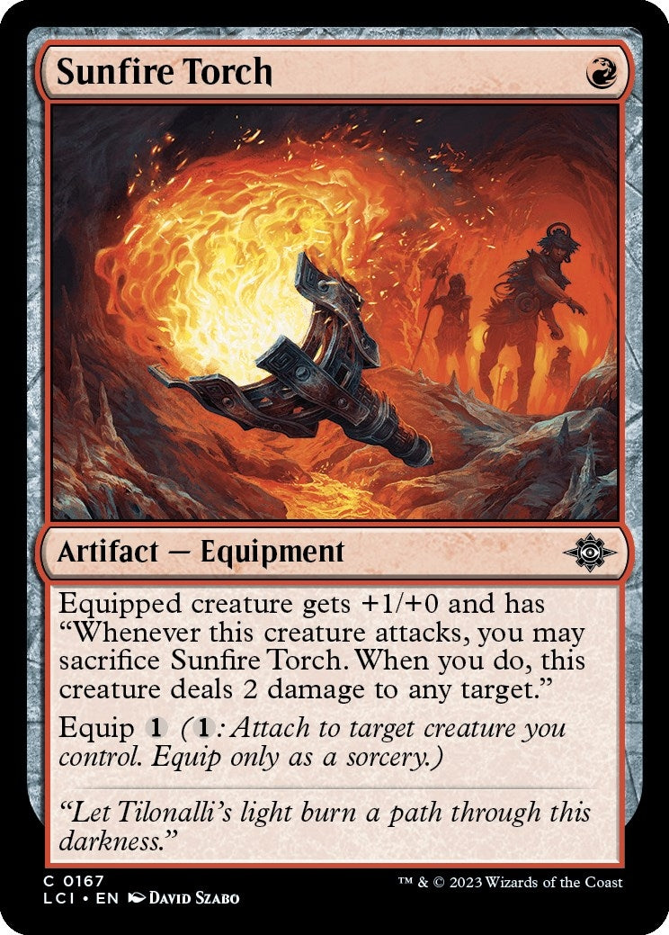 Sunfire Torch (167) (The Lost Caverns of Ixalan)
