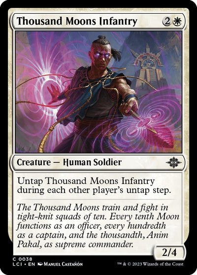 Thousand Moons Infantry (38) (The Lost Caverns of Ixalan)