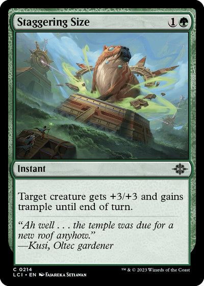 Staggering Size (214) (The Lost Caverns of Ixalan)