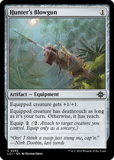 Hunter's Blowgun (255) (The Lost Caverns of Ixalan)