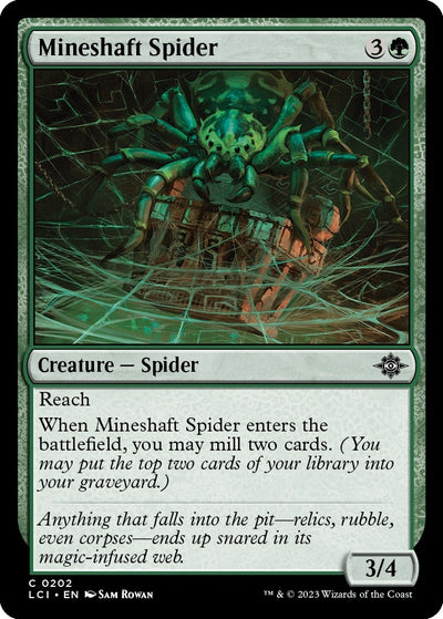 Mineshaft Spider (202) (The Lost Caverns of Ixalan)