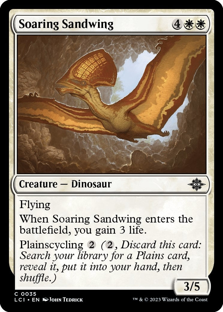 Soaring Sandwing (35) (The Lost Caverns of Ixalan) (LCI)