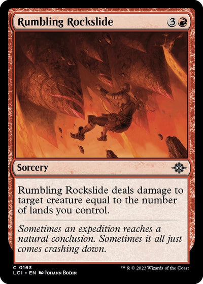 Rumbling Rockslide (163) (The Lost Caverns of Ixalan)