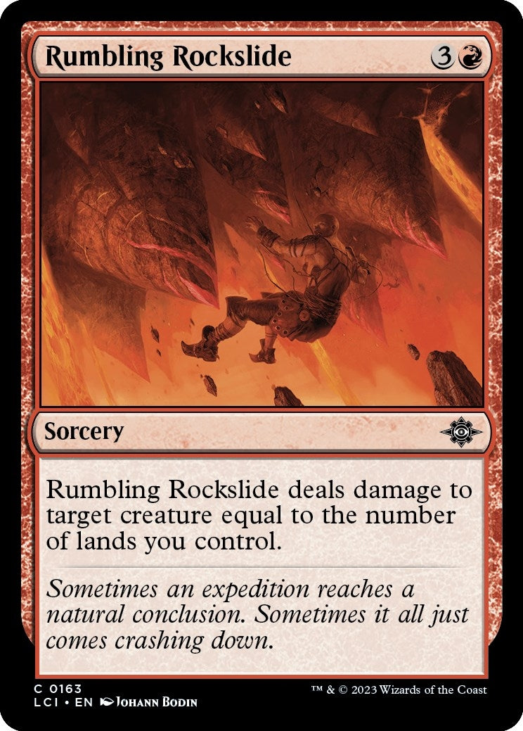 Rumbling Rockslide (163) (The Lost Caverns of Ixalan)