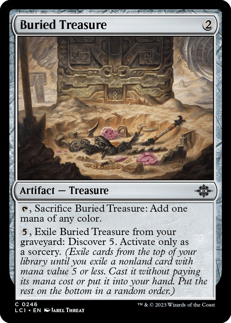 Buried Treasure (246) (The Lost Caverns of Ixalan)