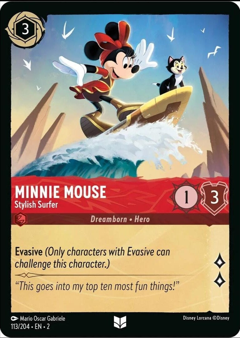Minnie Mouse - Stylish Surfer (113/204) (Rise of the Floodborn)