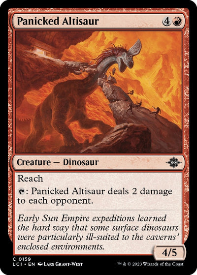 Panicked Altisaur (159) (The Lost Caverns of Ixalan)