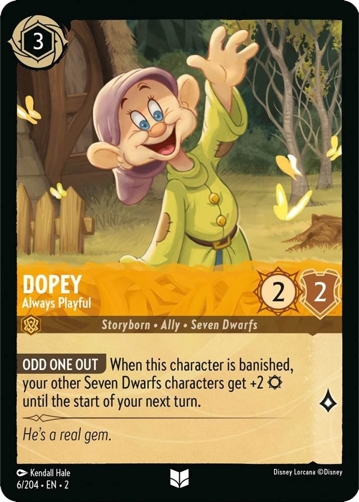 Dopey - Always Playful (6/204) (Rise of the Floodborn)