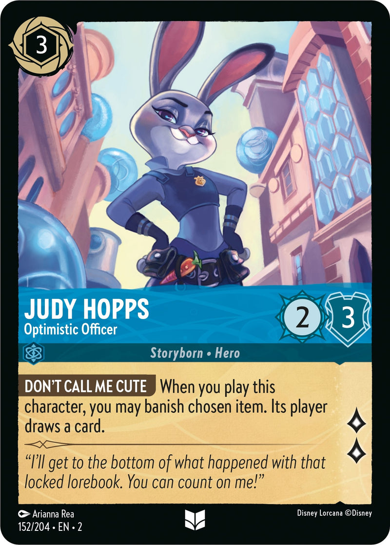 Judy Hopps - Optimistic Officer (152/204) (Rise of the Floodborn)