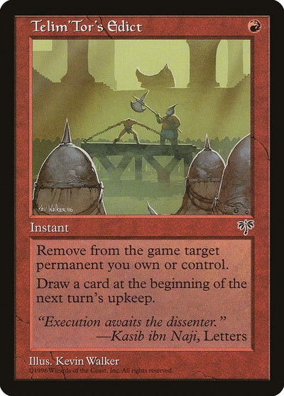 Telim'Tor's Edict (Mirage)