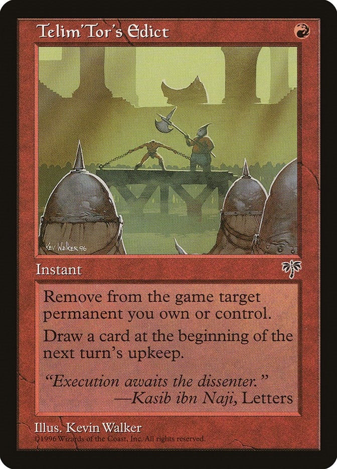 Telim'Tor's Edict (Mirage)