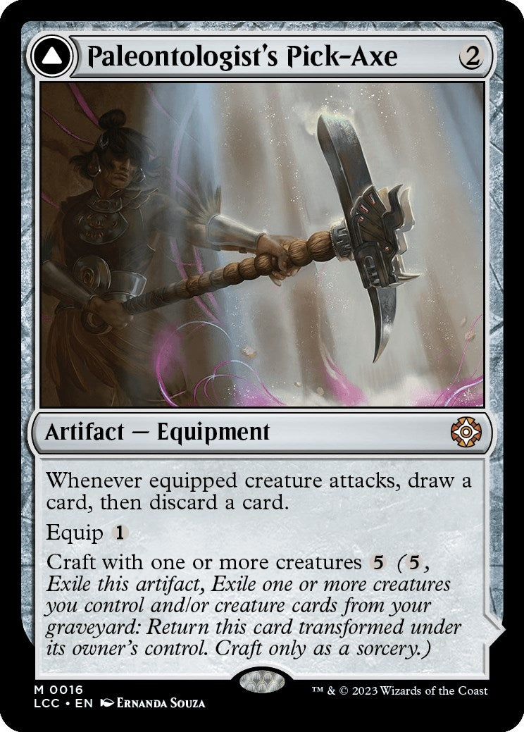 Paleontologist's Pick-Axe (16) (Commander: The Lost Caverns of Ixalan)