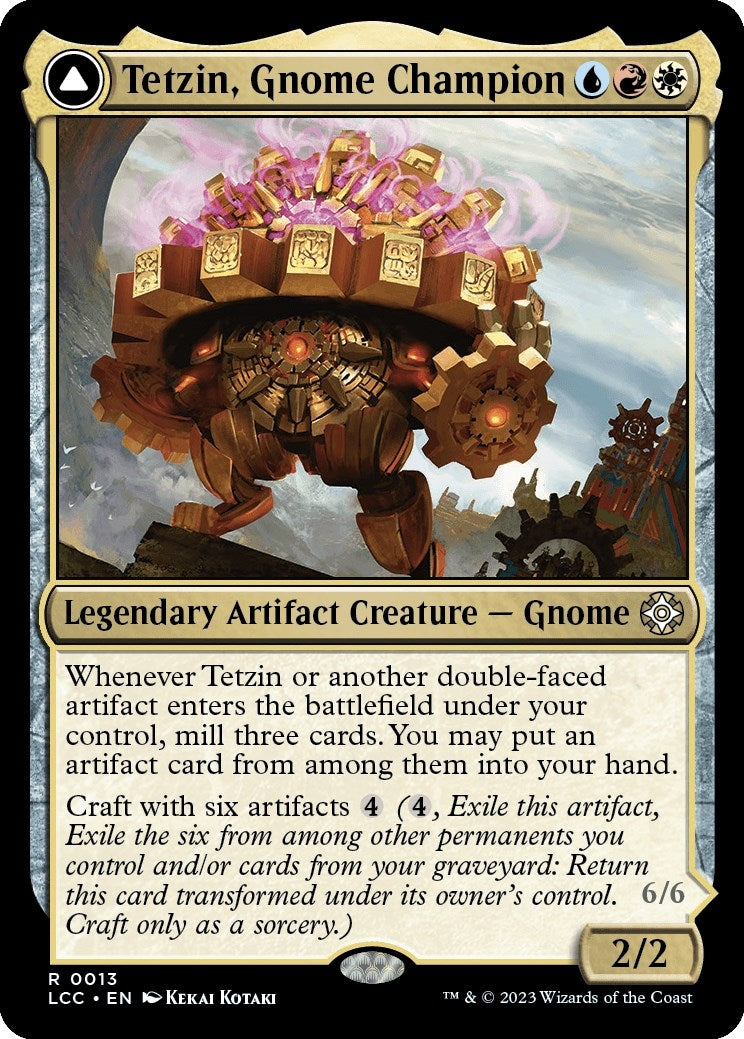 Tetzin, Gnome Champion (13) (Commander: The Lost Caverns of Ixalan)