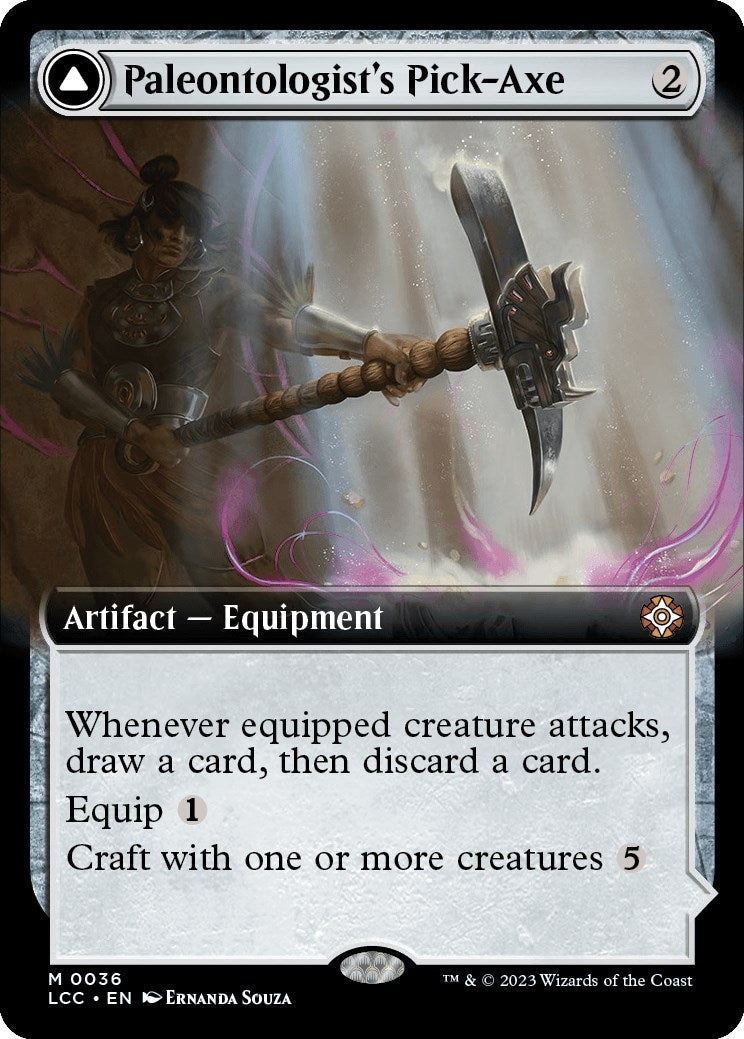 Paleontologist's Pick-Axe (Extended Art) (36) (Commander: The Lost Caverns of Ixalan)