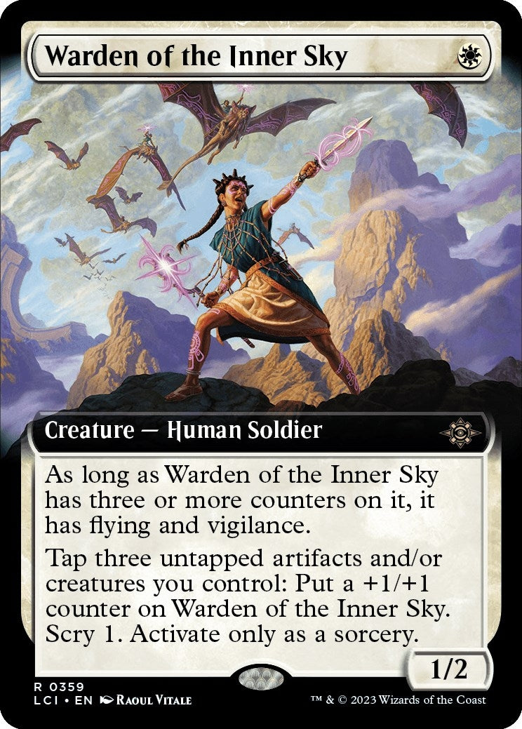 Image for Warden of the Inner Sky (Extended Art) (359) - Magic: The Gathering