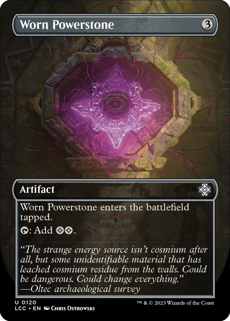 Image for Worn Powerstone (Borderless) (120) - Magic: The Gathering