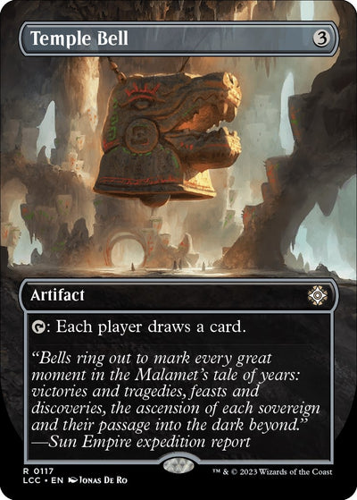 Temple Bell (Borderless) (117) (Commander: The Lost Caverns of Ixalan)