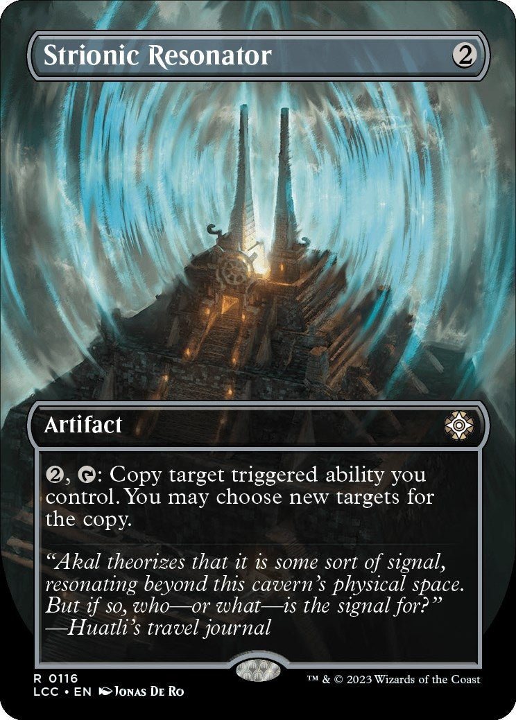 Strionic Resonator (Borderless) (116) (Commander: The Lost Caverns of Ixalan)