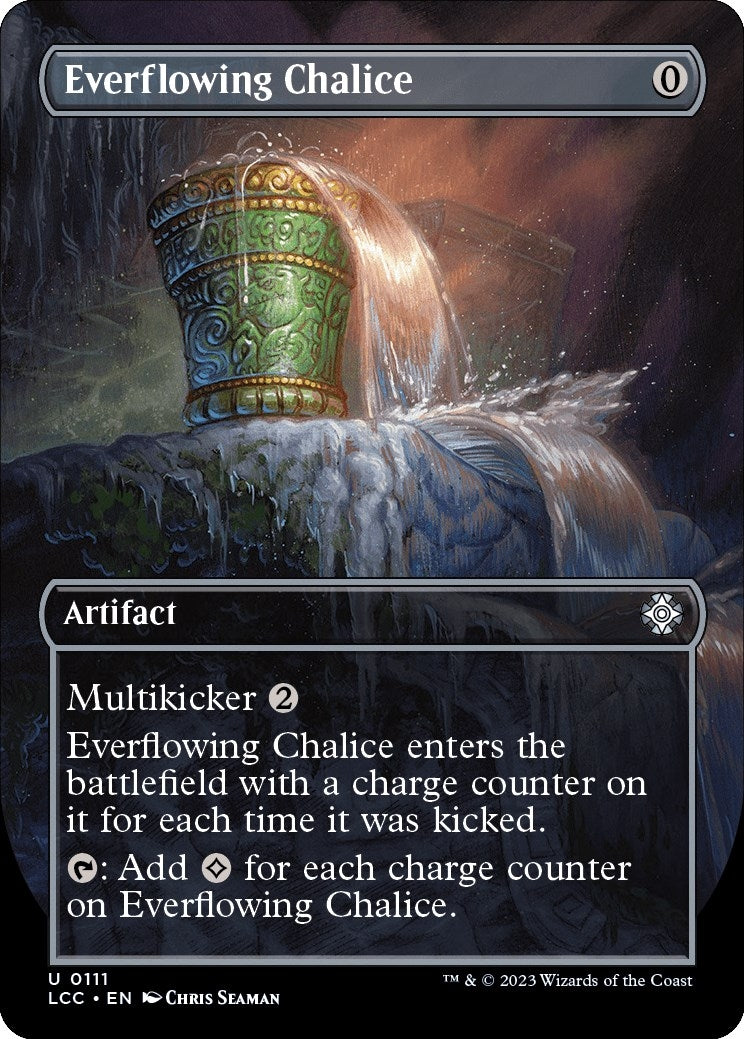 Everflowing Chalice (Borderless) (111) (Commander: The Lost Caverns of Ixalan)