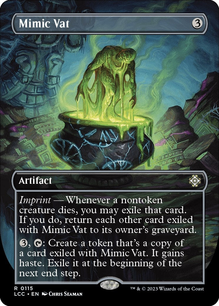 Mimic Vat (Borderless) (115) (Commander: The Lost Caverns of Ixalan)