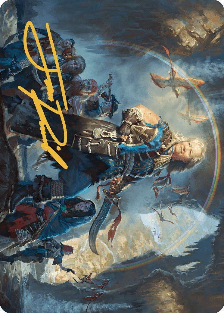 Admiral Brass, Unsinkable Art Card (Gold-Stamped Signature) (69) (Art Series: The Lost Caverns of Ixalan)