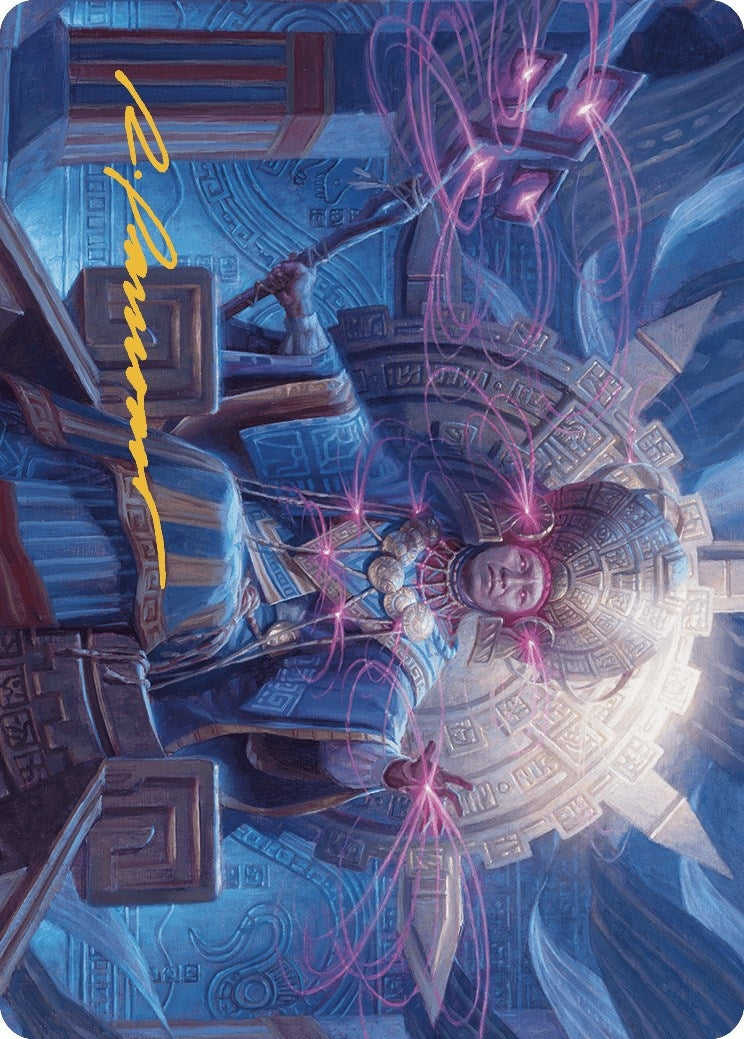Akal Pakal, First Among Equals Art Card (8/81) (Gold-Stamped Signature) (8) (Art Series: The Lost Caverns of Ixalan)