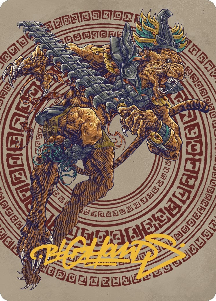 Sovereign Okinec Ahau Art Card (Gold-Stamped Signature) (53) (Art Series: The Lost Caverns of Ixalan)