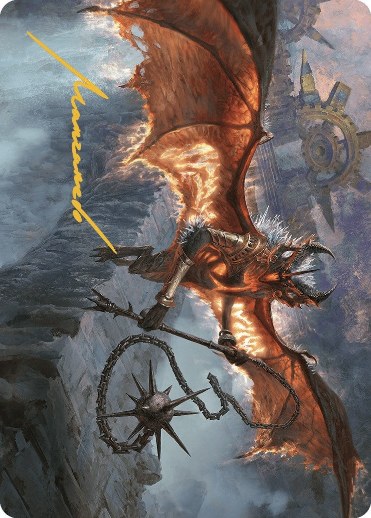 Bloodletter of Aclazotz Art Card (15/81) (Gold-Stamped Signature) (15) (Art Series: The Lost Caverns of Ixalan)