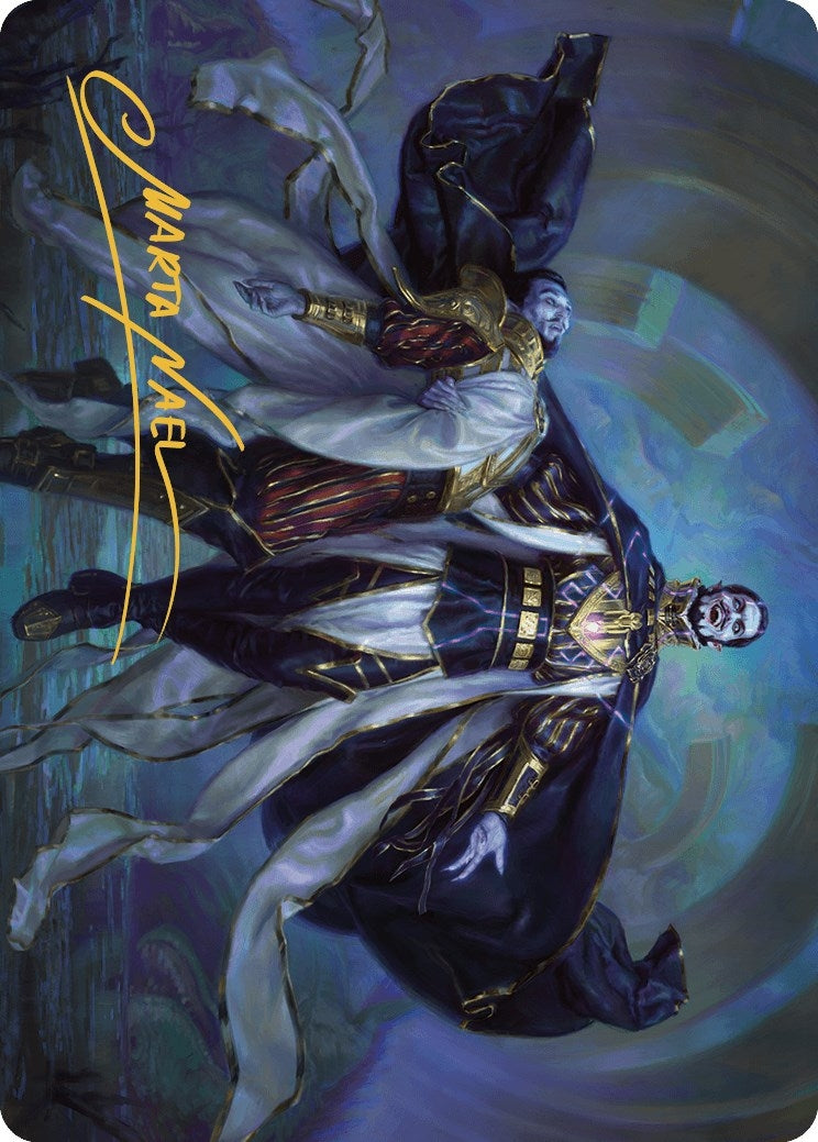 Vito, Fanatic of Aclazotz Art Card (Gold-Stamped Signature) (39) (Art Series: The Lost Caverns of Ixalan)
