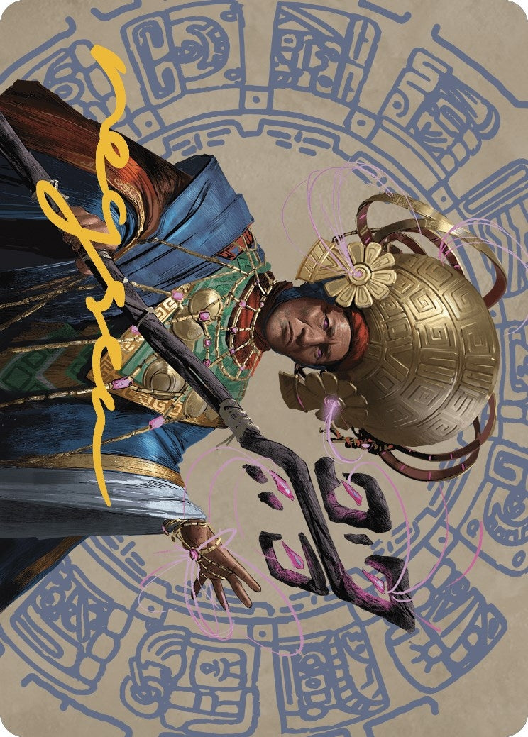 Akal Pakal, First Among Equals Art Card (46/81) (Gold-Stamped Signature) (46) (Art Series: The Lost Caverns of Ixalan)