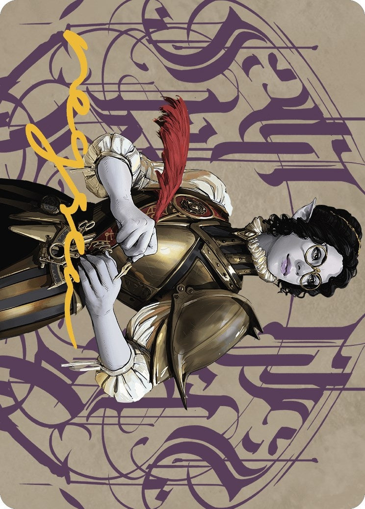 Amalia Benavides Aguirre Art Card (48/81) (Gold-Stamped Signature) (48) (Art Series: The Lost Caverns of Ixalan)