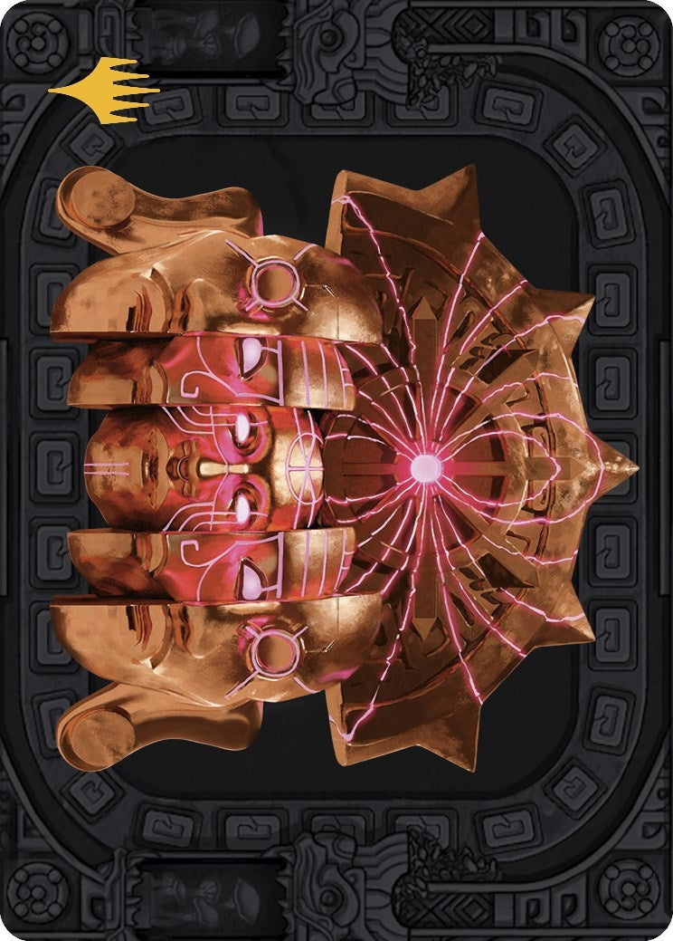 Ojer Taq, Deepest Foundation Art Card (56/81) (Gold-Stamped Planeswalker Symbol) (56) (Art Series: The Lost Caverns of Ixalan)