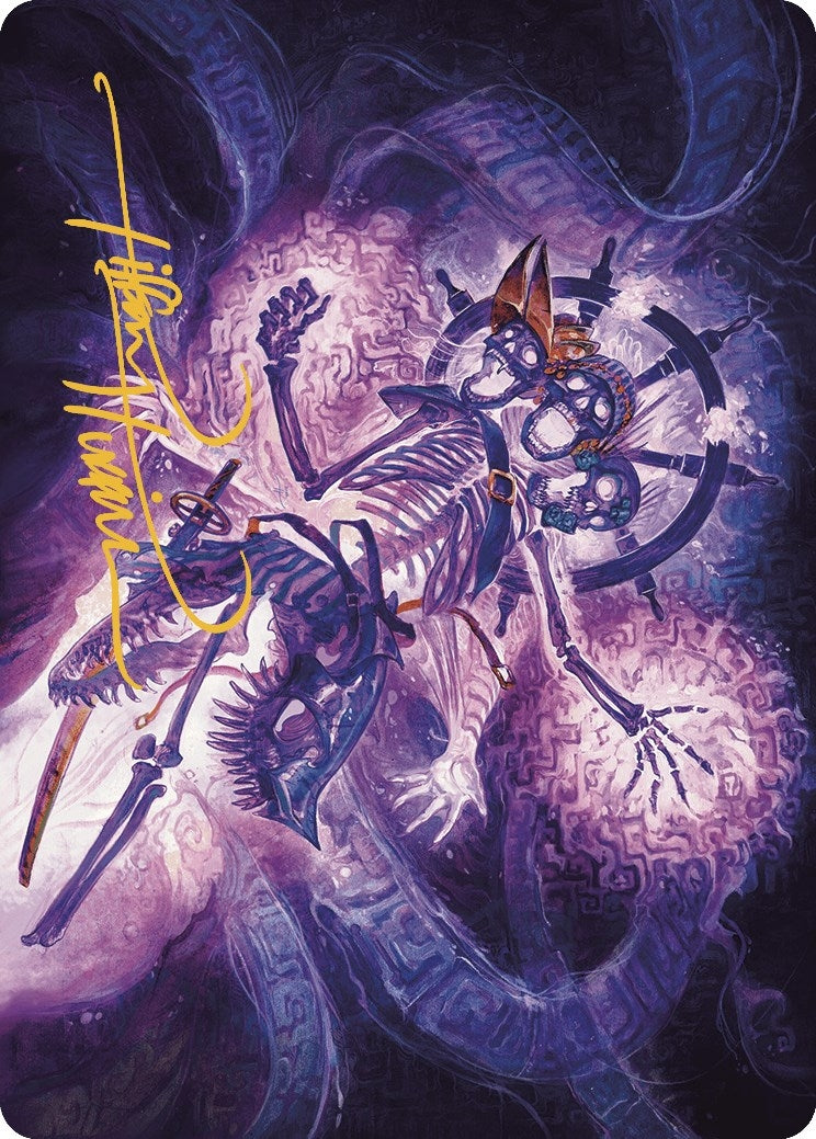 The Grim Captain Art Card (Gold-Stamped Signature) (41) (Art Series: The Lost Caverns of Ixalan)