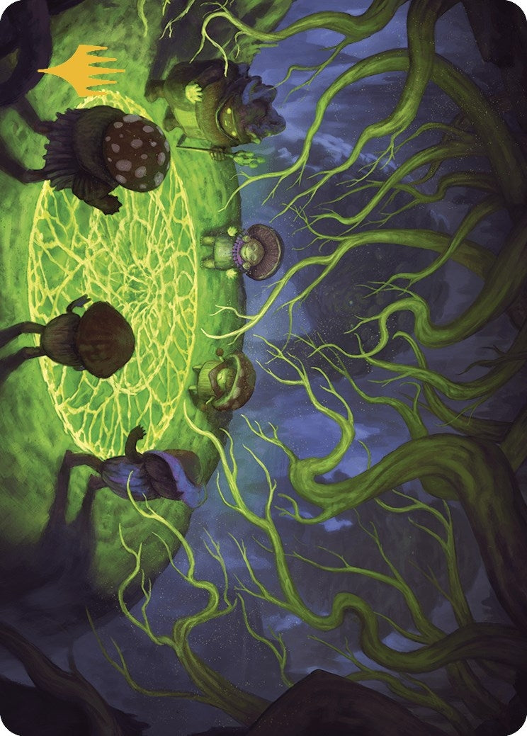 Growing Rites of Itlimoc Art Card (Gold-Stamped Planeswalker Symbol) (26) (Art Series: The Lost Caverns of Ixalan)