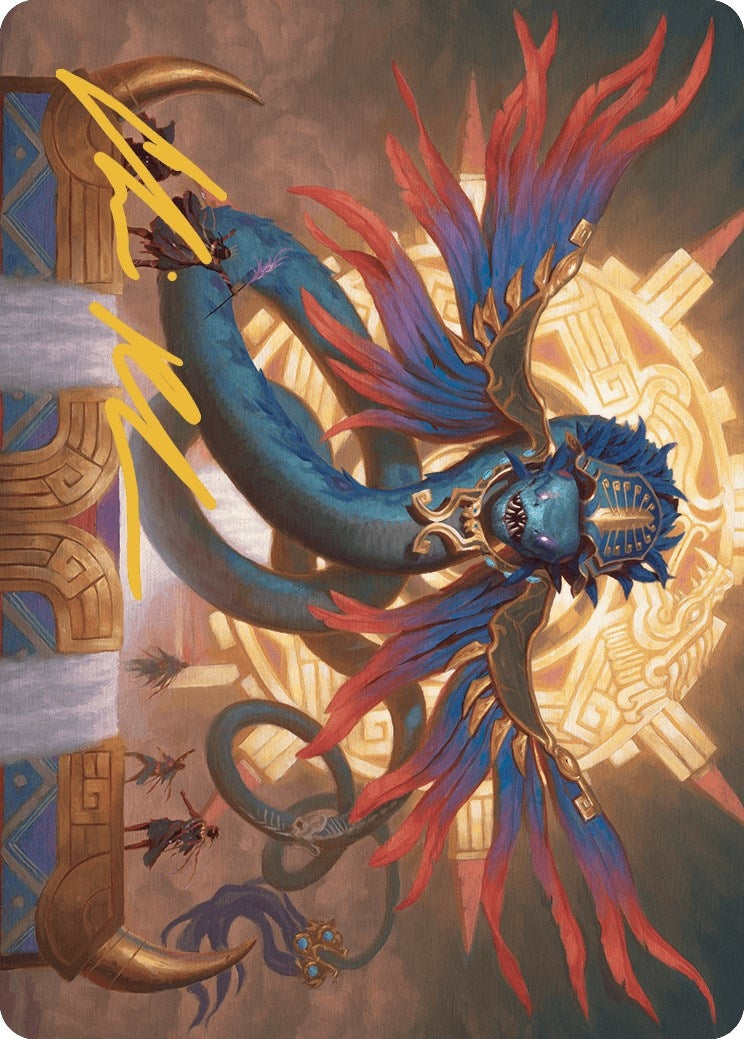 Ojer Pakpatiq, Deepest Epoch Art Card (13/81) (Gold-Stamped Signature) (13) (Art Series: The Lost Caverns of Ixalan)