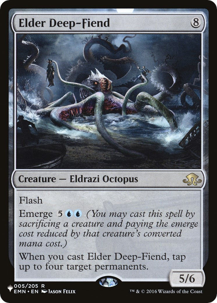 Elder Deep-Fiend (005/205) (The List Reprints)