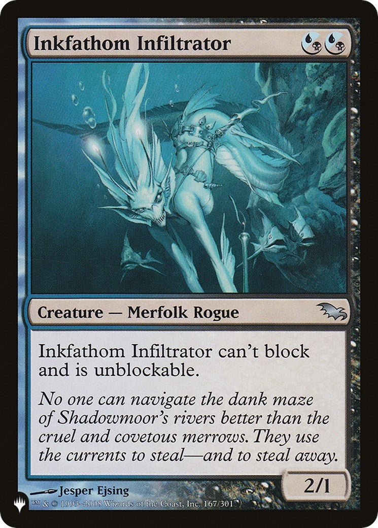 Inkfathom Infiltrator (167/301) (The List Reprints)