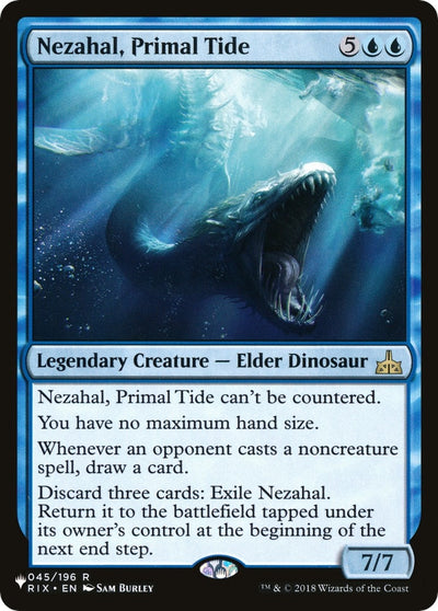 Nezahal, Primal Tide (045/196) (The List Reprints)