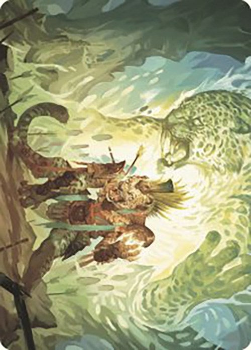Might of the Ancestors Art Card (2) (Art Series: The Lost Caverns of Ixalan)