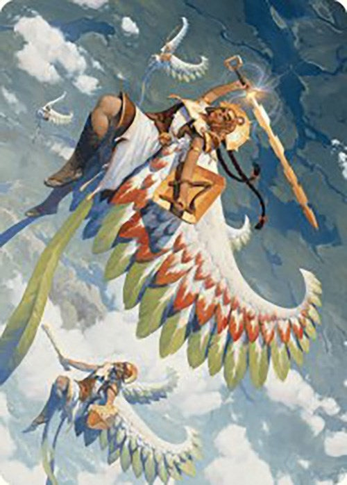 Resplendent Angel Art Card (5/81) (5) (Art Series: The Lost Caverns of Ixalan)