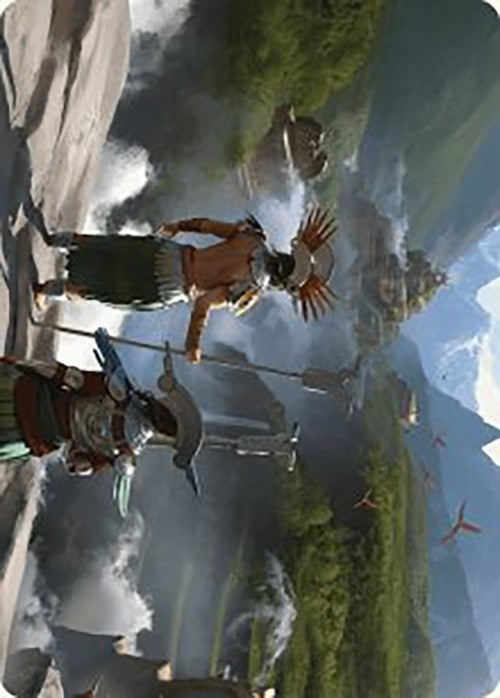 Glimpse the Core Art Card (25) (Art Series: The Lost Caverns of Ixalan)