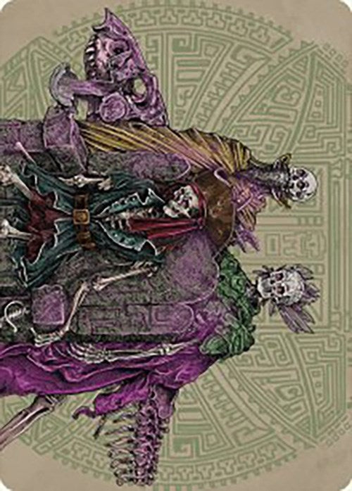 Throne of the Grim Captain Art Card (55) (Art Series: The Lost Caverns of Ixalan)