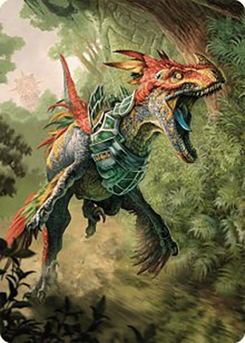 Dinosaur Token Art Card (67) (Art Series: The Lost Caverns of Ixalan)