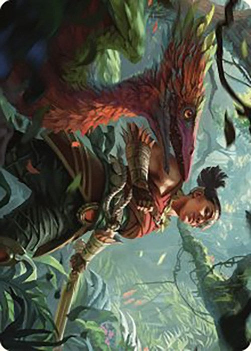 Wayta, Trainer Prodigy Art Card (71) (Art Series: The Lost Caverns of Ixalan)
