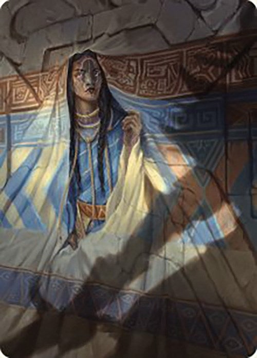 Whispersilk Cloak Art Card (80) (Art Series: The Lost Caverns of Ixalan)