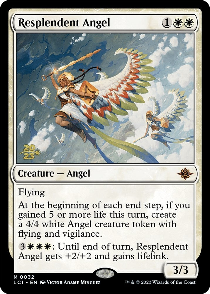 Resplendent Angel (LCI) (32) (Prerelease Cards)